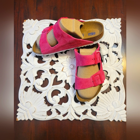 Birkenstock Shoes - Birkenstock Arizona Suede Sandal